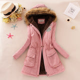 New Parkas Female Women Winter Coat Thickening Cotton Outwear - Shopizhu