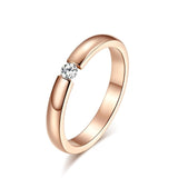 Engagement Ring for Women Color Finger Girl Gift