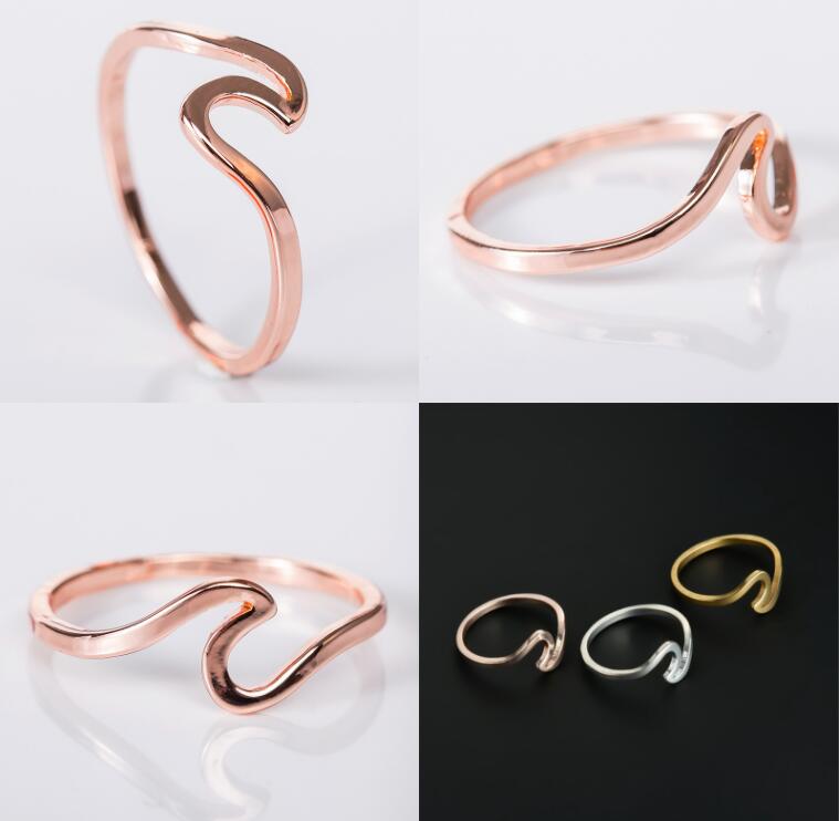 Silver Rings Charms Rose Gold Ring Wedding Rings for Women