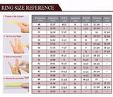 Stylish Women Ring Finger Jewelry Rose Gold /Sliver /Gold Color Crystal