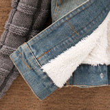 Fashion Good Quality Winter Women Jeans Coat Fleece Short Denim - Shopizhu