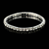Fashion Crystal Stretch Shine Bracelets couple Wedding Bridal Gift