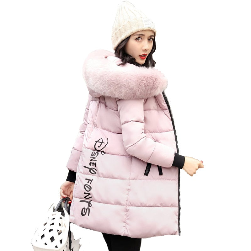 New Fashion Women Winter Jacket Warm Hooded Parka - Shopizhu