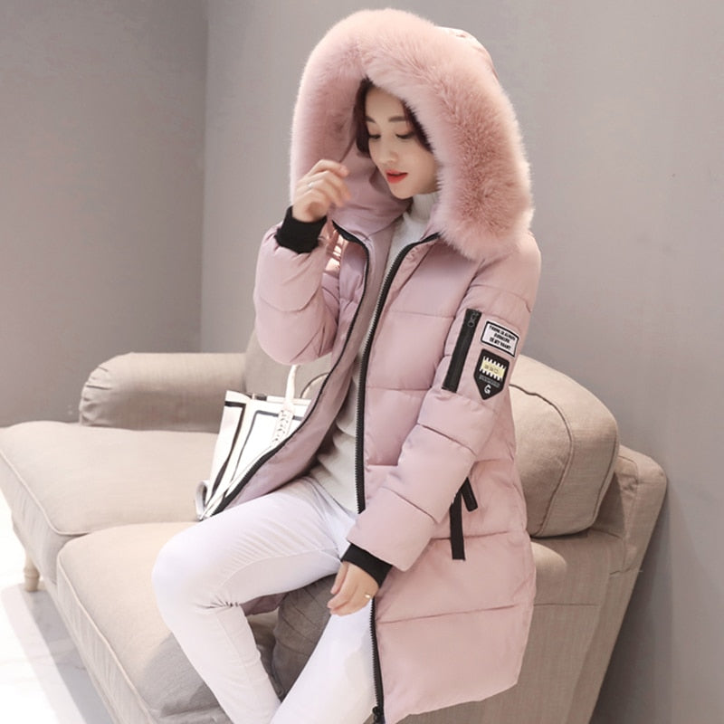 New Fashion Women Winter Jacket Warm Hooded Parka - Shopizhu