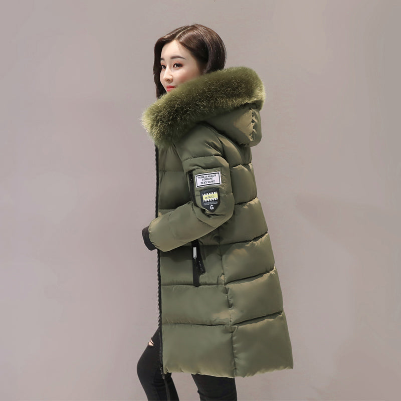 New Fashion Women Winter Jacket Warm Hooded Parka - Shopizhu