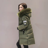 New Fashion Women Winter Jacket Warm Hooded Parka - Shopizhu