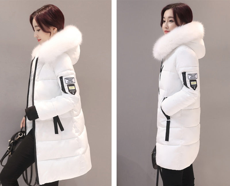 New Fashion Women Winter Jacket Warm Hooded Parka - Shopizhu