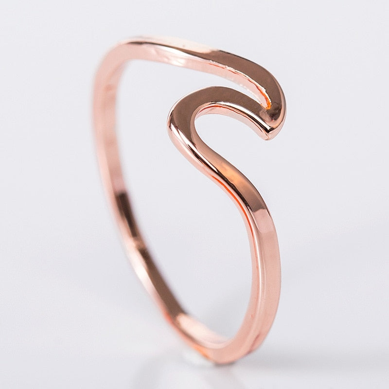 Silver Rings Charms Rose Gold Ring Wedding Rings for Women