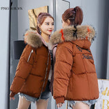 PinkyIsblack Winter Jacket Women New Fashion Slim Parka Cotton Clothing
