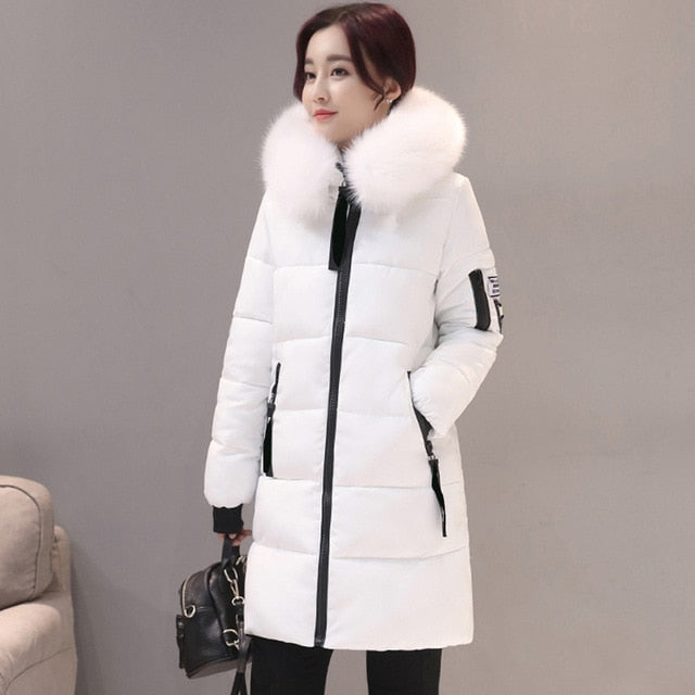 New Fashion Women Winter Jacket Warm Hooded Parka - Shopizhu